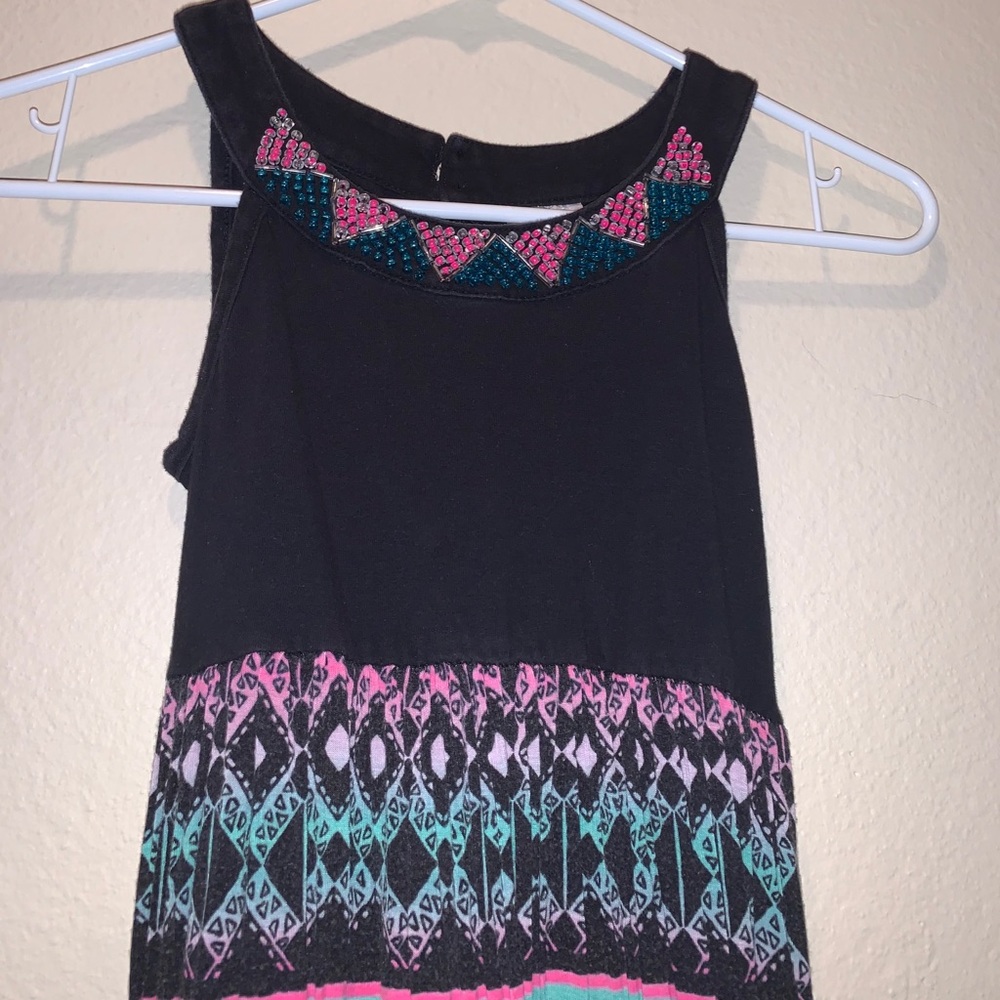 multi colored dress kids